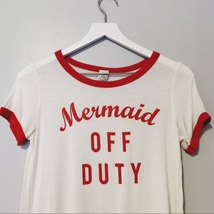 Mermaid Off Duty Tee x Paper Crane